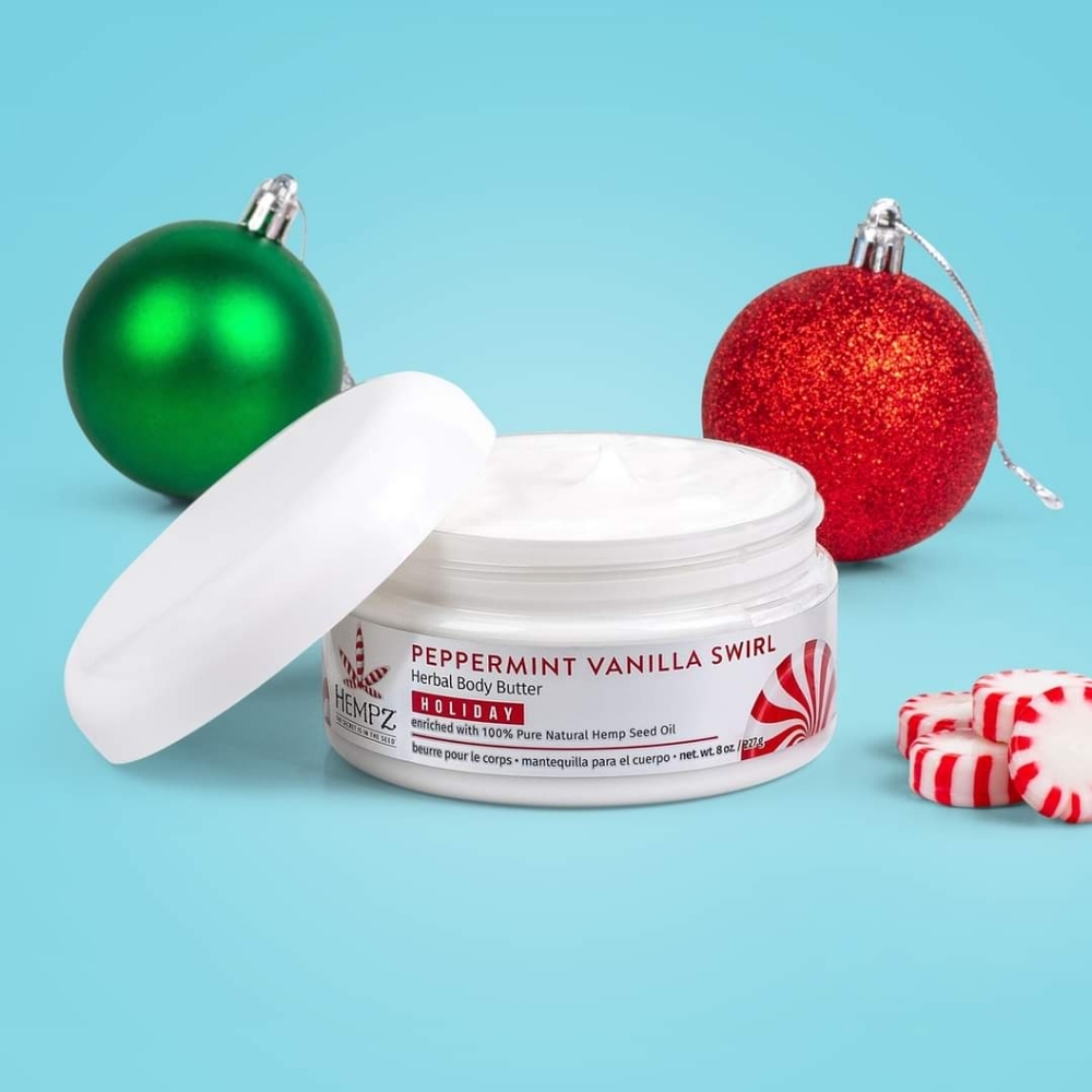 Peppermint Vanilla Swirl Herbal Body Butter